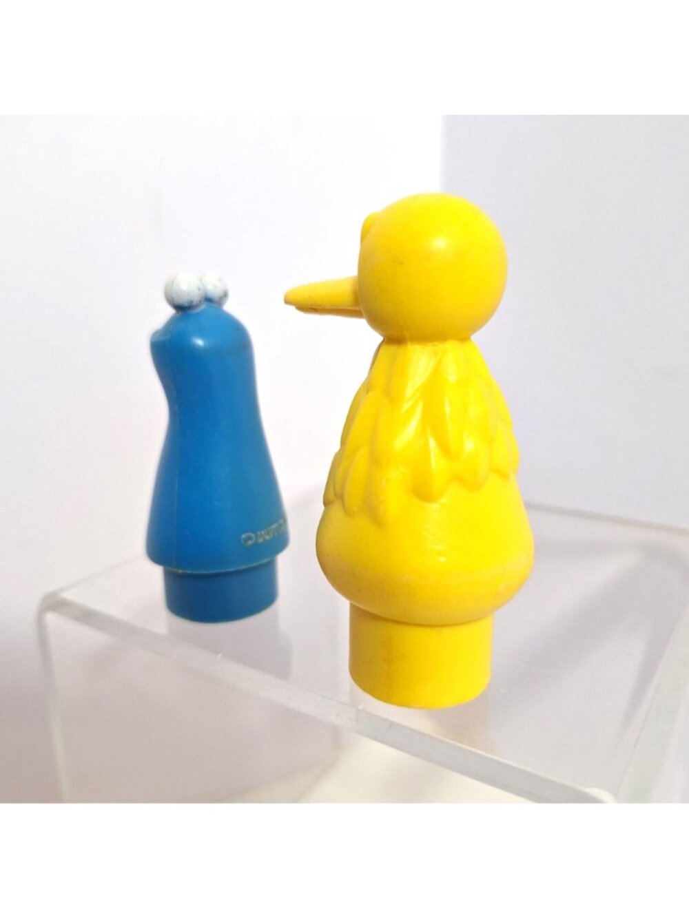 Little People Sesame Street Big Bird Cookie Monster Fisher Price Vintage Lot - Picture 6 of 9